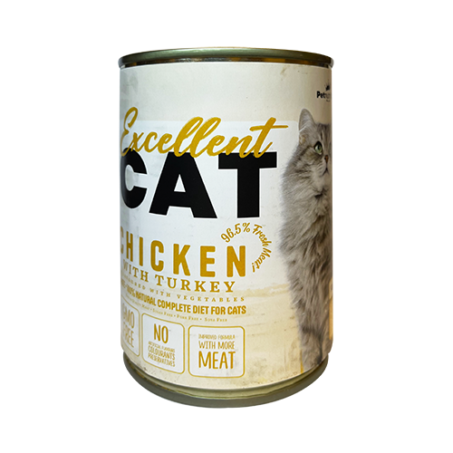 EXCELLENT Cat Paté Chicken with Turkey