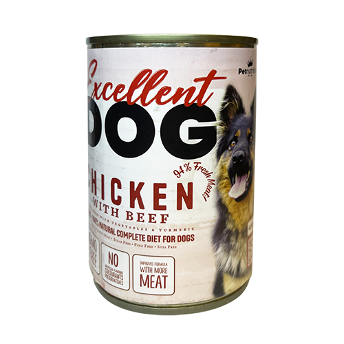 EXCELLENT Dog Paté Chicken with Beef