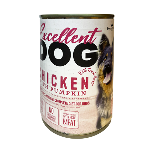 EXCELLENT Dog Paté Chicken with Pumpkin