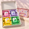 Ultra Compact Makeup Remover Wipes Gift Set – 4-Piece Cleansing & Hydrating Collection