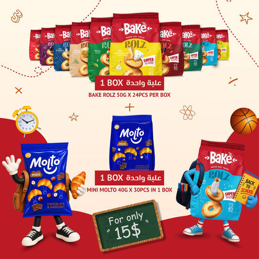 Back to School Edita Bundle Offer - Bake Rolz & Molto