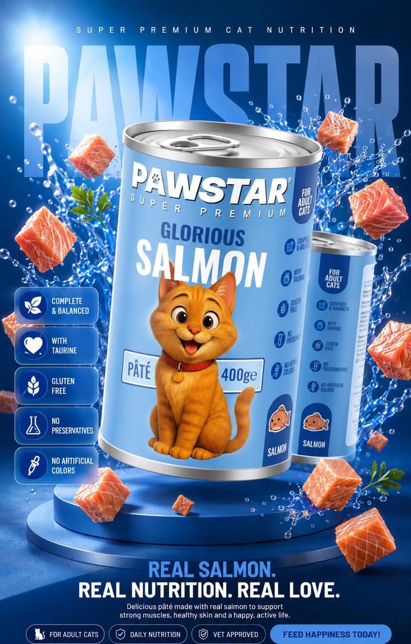 Pawstar - Premium pet nutrition made with real ingredients (400g)