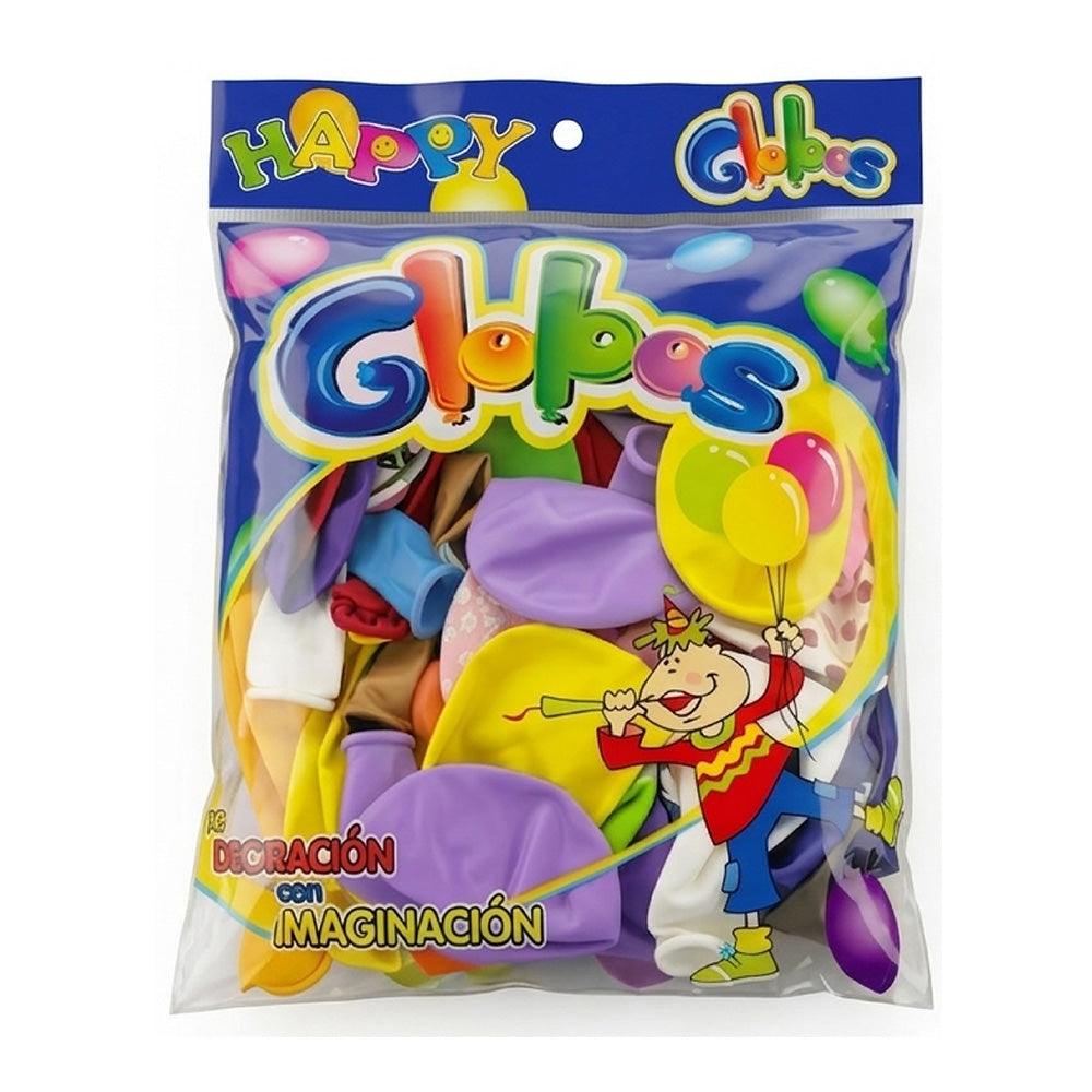 Happy Globos Party Balloon Collection (200g - 65 to 75 Ballon) - Deisgn 3