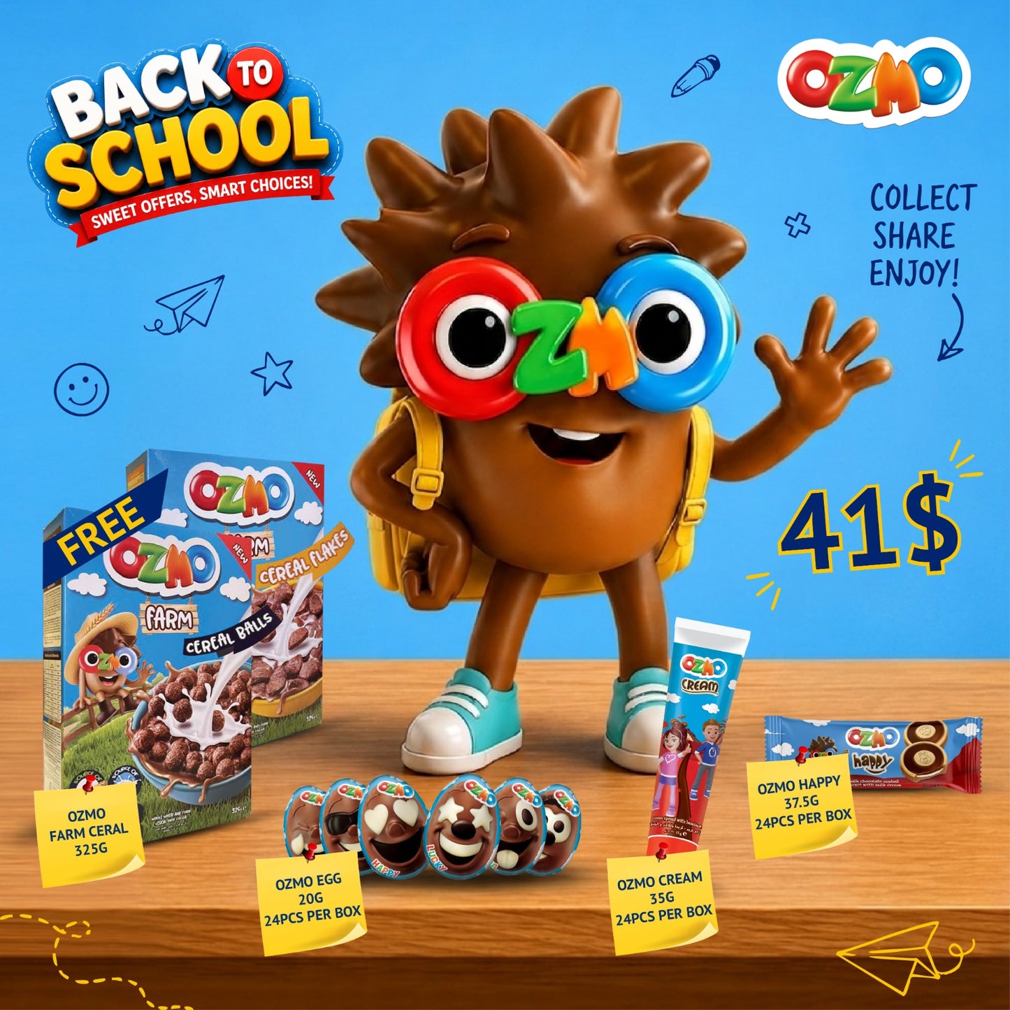 OZMO Back to School Bundle Offer - Ozmo cereals