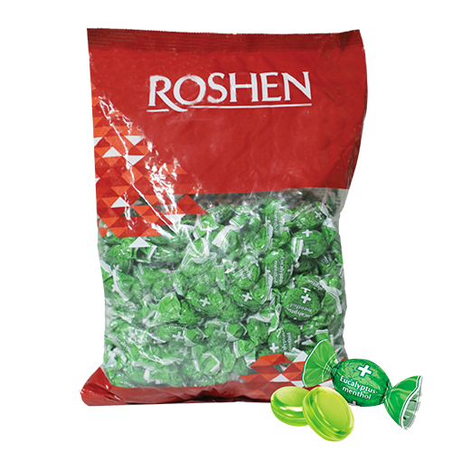 ROSHEN Eucalyptus Menthol Hard Candies (1kg)