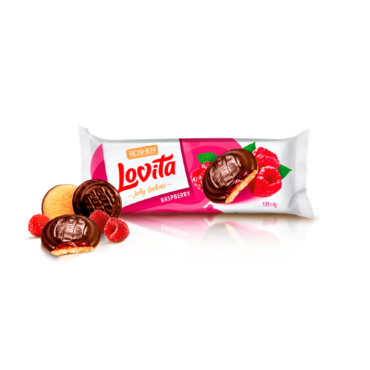 LOVITA Jelly Cookies Raspberry