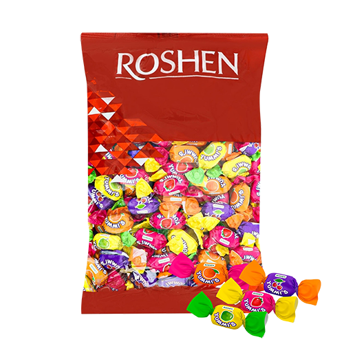 ROSHEN Yummi's Chewing Candies with Fruit Flavor (1kg)