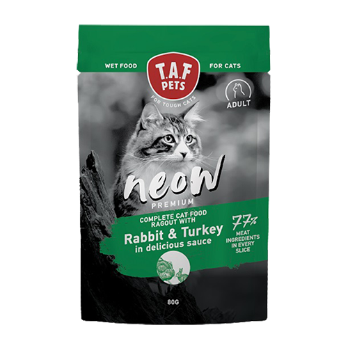 TAF NEOW Cat Food Rabbit and Turkey