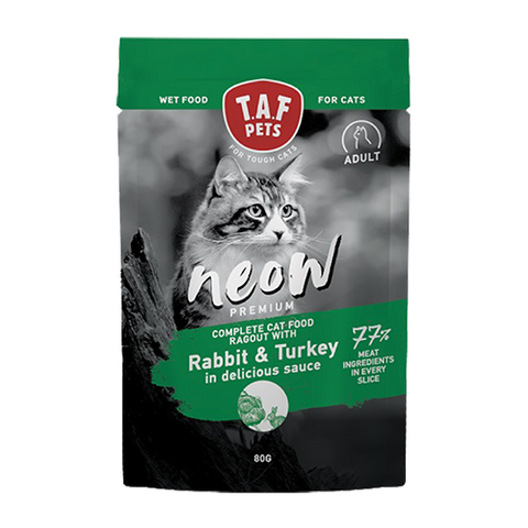 TAF NEOW Cat Food Rabbit and Turkey