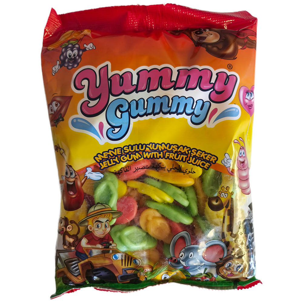Yummy Gummy Jelly bag with fruit juice in different shapes (1kg)