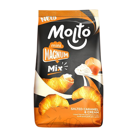 MOLTO mini Magnum mix salted caramel and cream
