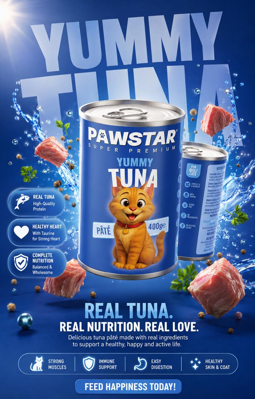 Pawstar - Premium pet nutrition made with real ingredients (400g)
