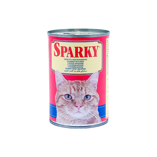 SPARKY Cat Chunks with Beef