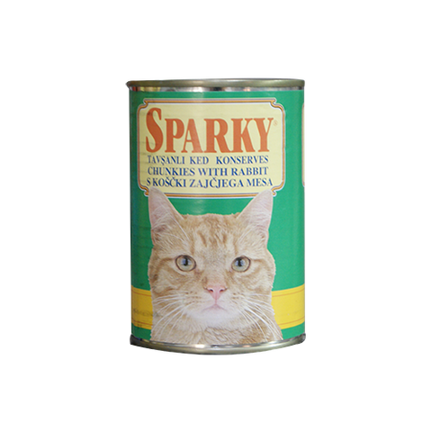 SPARKY Cat Chunks with Rabbit