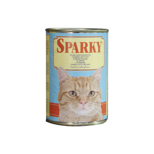 SPARKY Cat Chunks with Fish