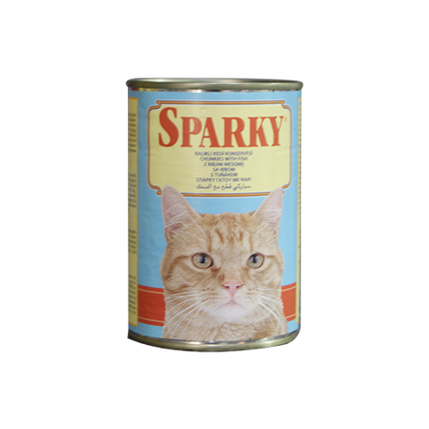 SPARKY Cat Chunks with Fish