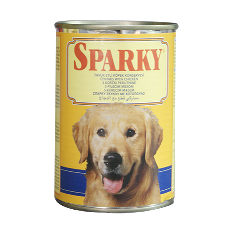 SPARKY Dog Chunks with Chicken