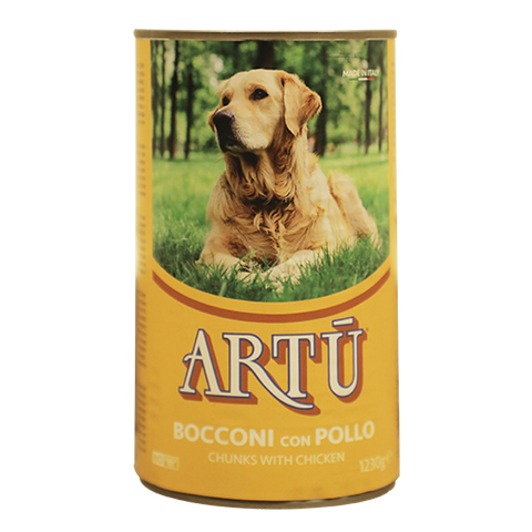 ARTU Chunks with Chicken for dogs