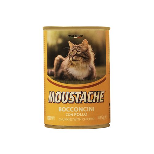 MOUSTACHE Chunkies with Chicken for cats
