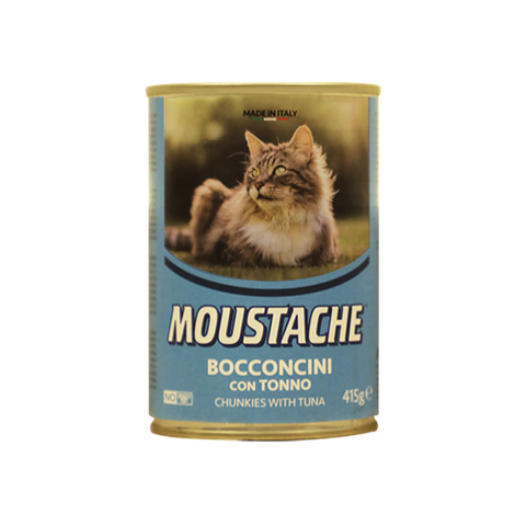 MOUSTACHE Chunkies with Tuna for cats