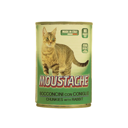 MOUSTACHE Chunkies with Rabbit for cats
