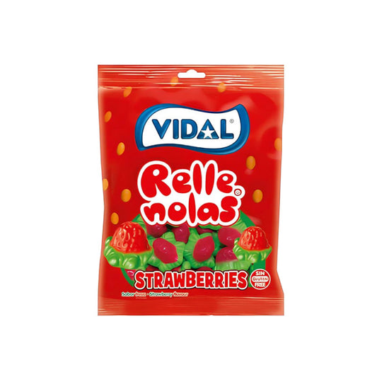 vidal jelly filled strawberry 90grs