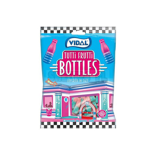 vidal jelly tutti frutti bottles 90grs