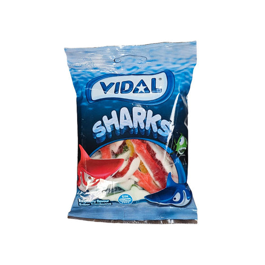 Vidal jelly strawberry sour pencil 90grs