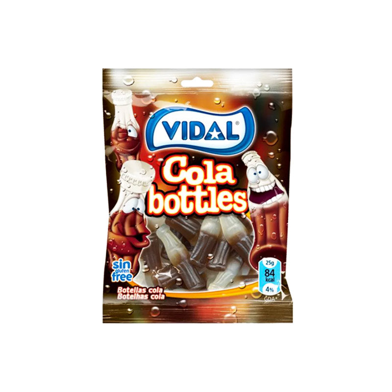 Vidal jelly cola bottles 90grs