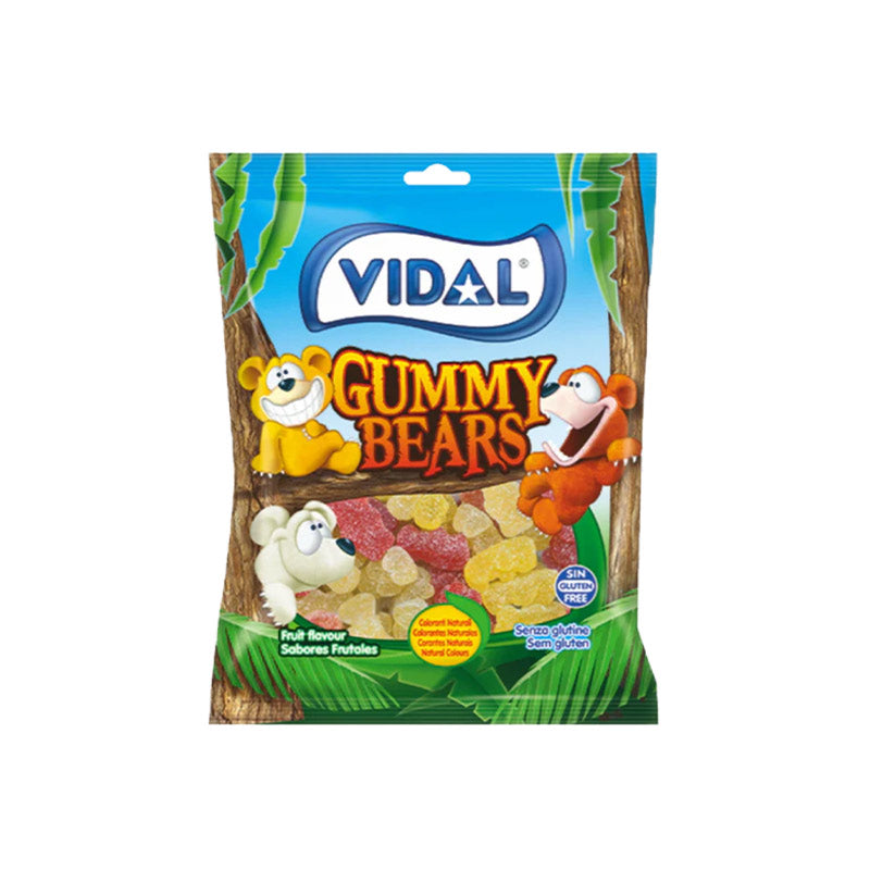 Vidal sugared gummi bears 90grs