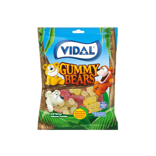 Vidal sugared gummi bears 90grs
