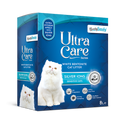 ULTRA CARE White bentonite Unscented cat litter with Excellent odor control (8L)