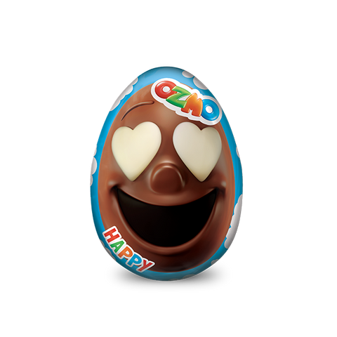 OZMO EGG Chocolate 3D Faces