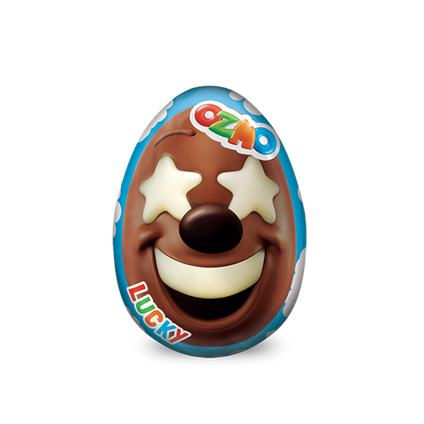 OZMO EGG Chocolate 3D Faces