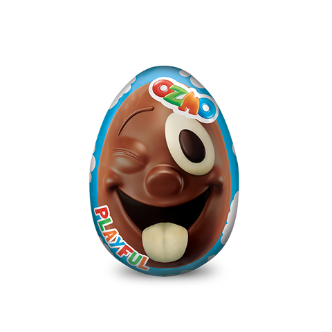 OZMO EGG Chocolate 3D Faces