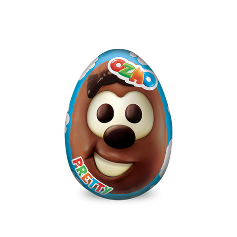 OZMO EGG Chocolate 3D Faces