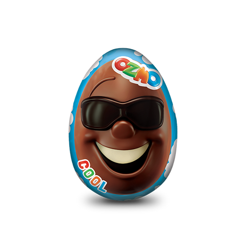 OZMO EGG Chocolate 3D Faces