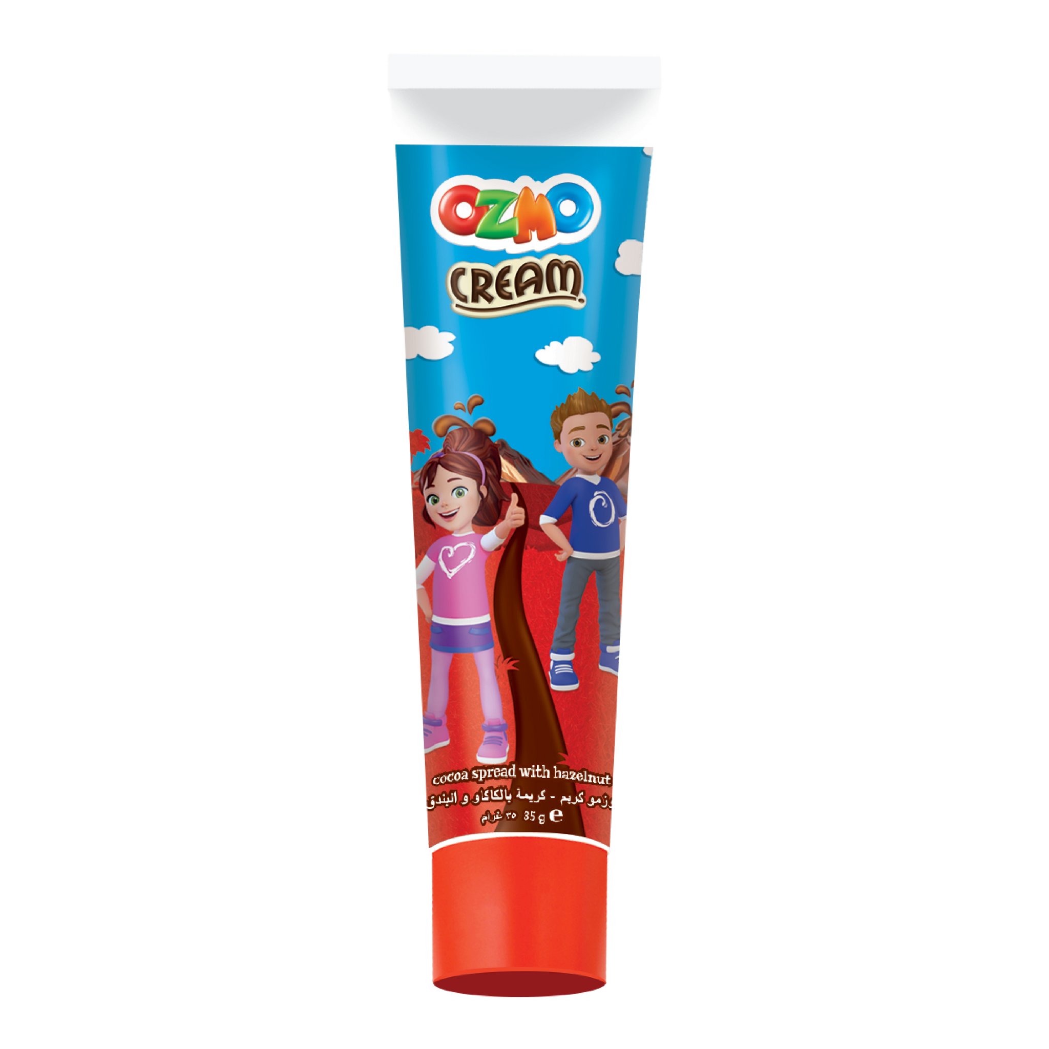 OZMO Cocoa Hazelnut Cream Spread (35g) - 24 Pieces per box