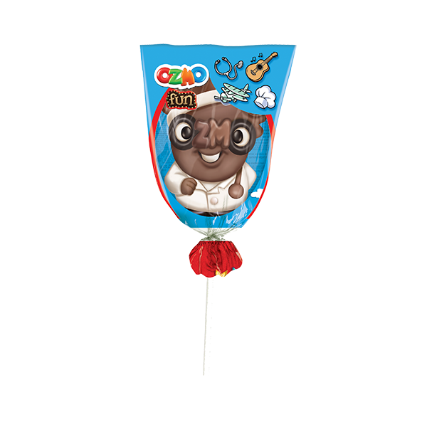 OZMO Chocolate Shaped Lollipop - Doctors Edition (23g) - 24 Pieces per box