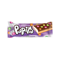PAPITA crispy biscuit coated in chocolate, filled in flavored cream and decorated with colorful candies (33g) - 24 Pieces per box