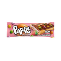 PAPITA crispy biscuit coated in chocolate, filled in flavored cream and decorated with colorful candies (33g) - 24 Pieces per box