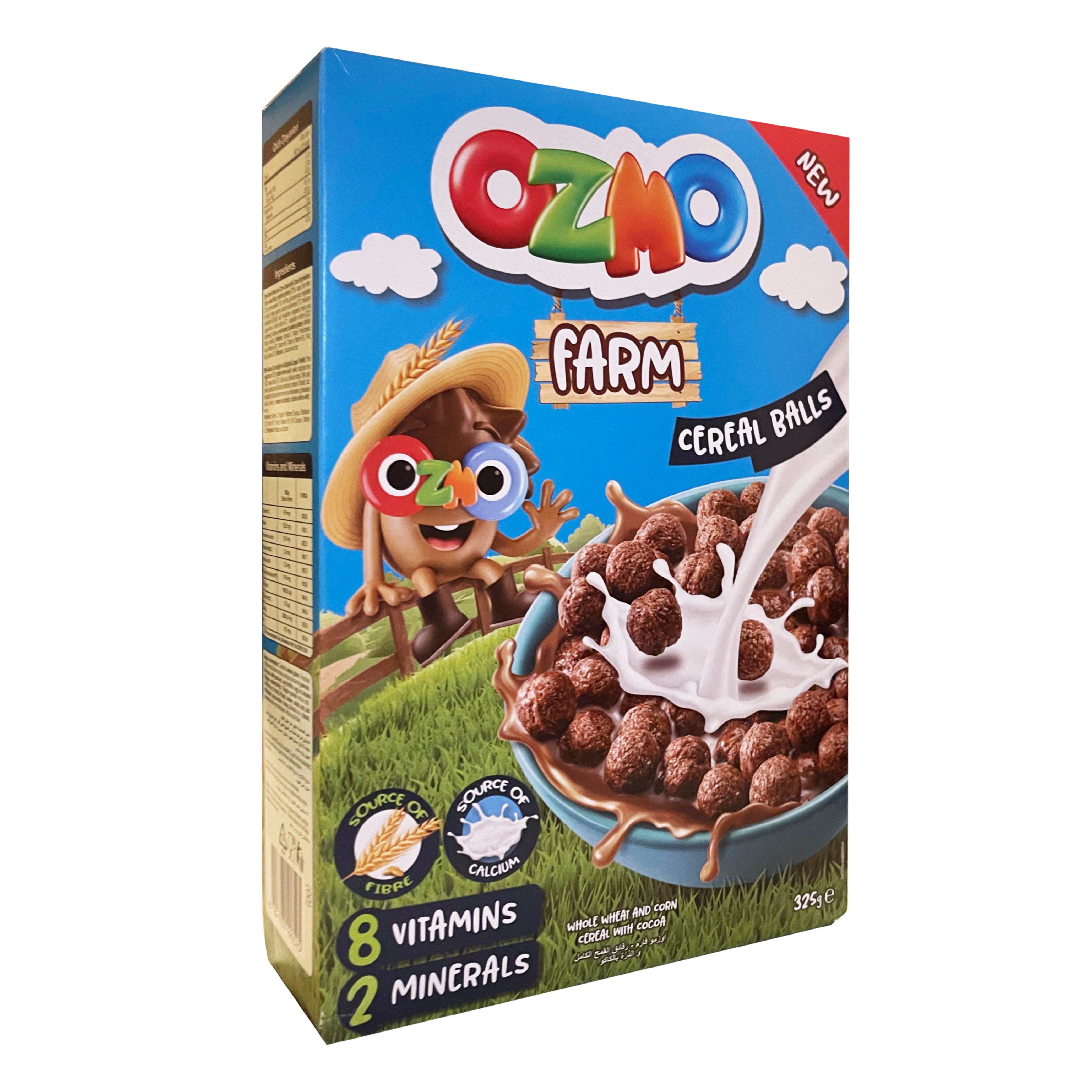 OZMO Farm Cereal Balls with cocoa (325g)