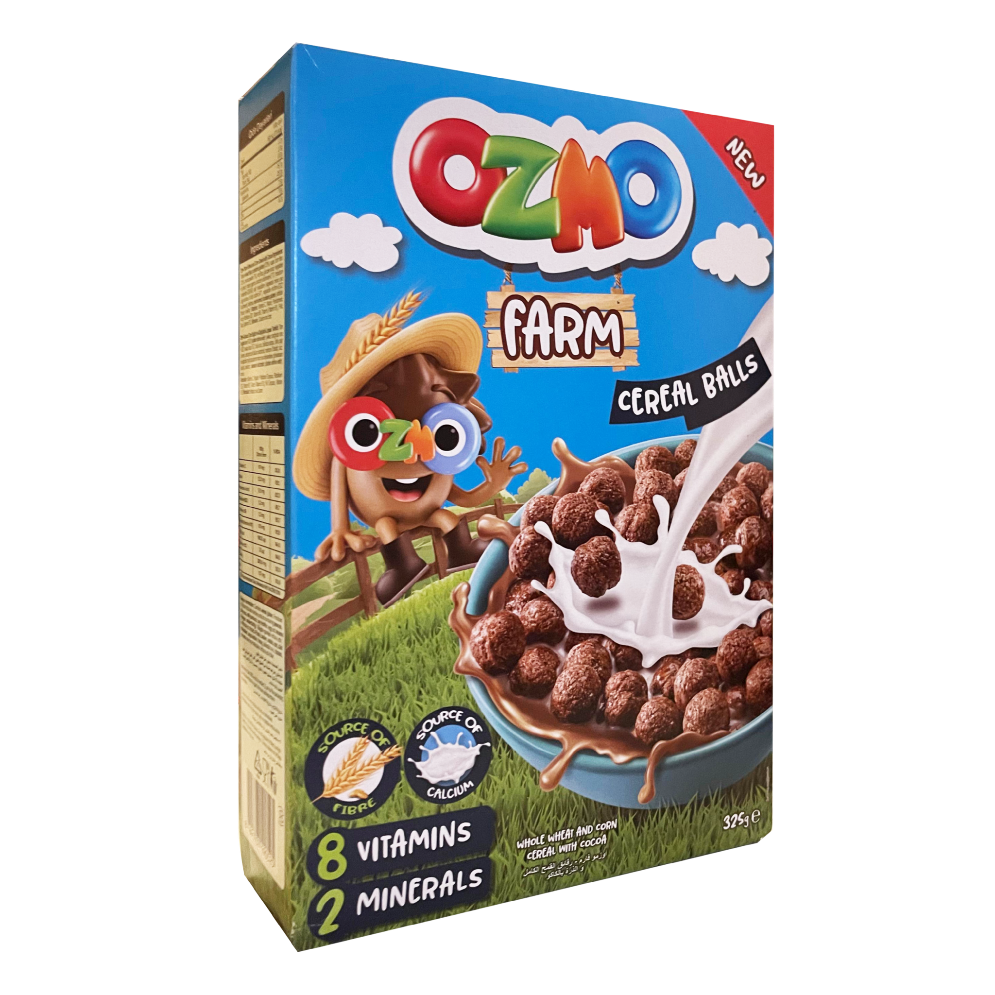OZMO Farm Cereal Balls with cocoa (325g)