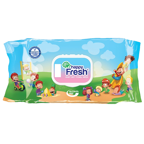 HAPPY FRESH  Baby wipes 72sheets