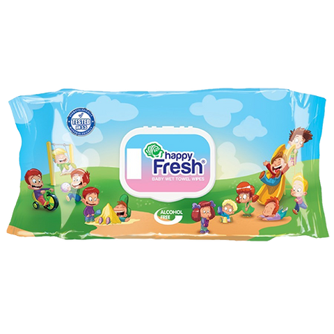 HAPPY FRESH  Baby wipes 72sheets