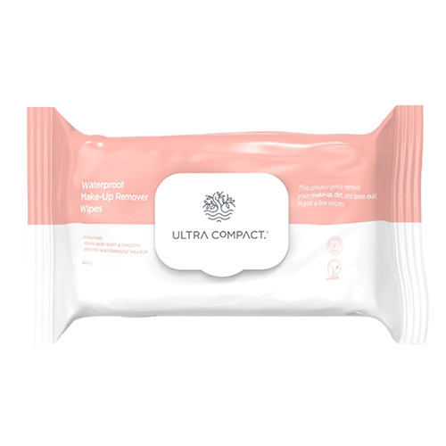 ULTRA COMPACT Waterproof Make up Cleanser wipes 40 sheets