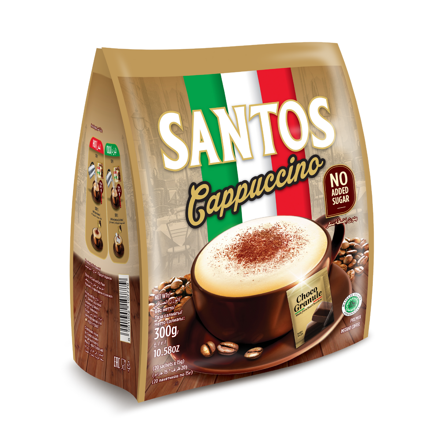 SANTOS Cappuccino No Added Sugar