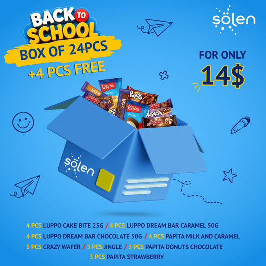 SOLEN Back to School Bundle Offer - box of 28 pieces