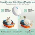 Smart Cat Litter Deodorizer | USB Rechargeable Pet Air Purifier