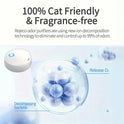 Smart Cat Litter Deodorizer | USB Rechargeable Pet Air Purifier